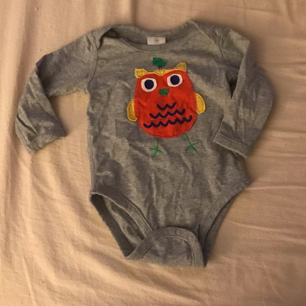 Hanna Anderson owl onsie